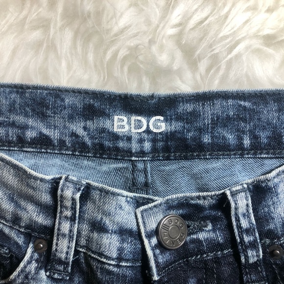 BDG HIGH RISE stretch skinny TieDye ankle New grey - Picture 3 of 14